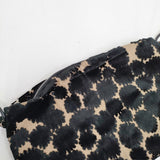 mina perhonen good news! coupe bag クッペバッグ vs9975 パイル ショルダーバッグ ブラック ベージュ レディース ミナペルホネン【中古】6-1011T◎
