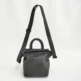 Yohji Yamamoto collections SOFT SMOOTH OIL LEATHER DUAL-USE LUNCH BAG 定118800円 ショルダーバッグ 26SS ブラック レディース ヨウジヤマモトコレクションズ【中古】6-0825G♪