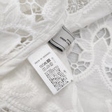 green label relaxing レースレイヤードスカート 定価10890円 スカート 26SS ホワイト レディース グリーンレーベルリラクシング【中古】6-0825M♪