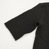 BEAUTY&YOUTH UNITED ARROWS ウールナイロン クルーネックハーフスリーブカーディガン カーディガン 26SS ブラック レディース ビューティアンドユース【中古】6-0825S♪