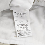 MARGARET HOWELL COTTON LINEN TROUSERS 578-6143208 サイズ2 定価35200円 コットンリネン パンツ 26SS ベージュ レディース マーガレットハウエル【中古】6-0825M♪
