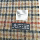 KANEKO ISAO ウール チェック マフラー ブラウン レディース カネコイサオ【中古】6-1011T◎