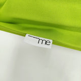 me ISSEY MIYAKE TRUNK PLEATS BAG 12 MI53AG032 プリーツ トートバッグ ライトグリーン レディース ミー イッセイミヤケ【中古】6-0825G♪