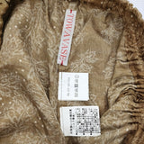 TOWAVASE sarasa silk pants 22-0010A 定価58300円 サラサシルクパンツ イージー ワイド パンツ キャメル レディース トワヴァーズ【中古】6-0825M♪