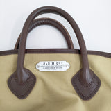 R&D.M.Co- COMBINATION TOTE BAG コンビネーショントートバッグ 定価39600円 7681 トートバッグ 25AW ベージュ ユニセックス オールドマンズテーラー【中古】6-0825G♪