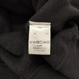 BOWWOW NUBIAN HARD AGEING HOODIE LET IT BE サイズXXL スウェット ヴィンテージ加工 パーカー グレー ブラック メンズ バウワウ【中古】6-0925T♪
