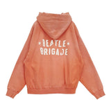 BOWWOW BEATLE MANIA MARDI GRAS HOODIE サイズXL 定価37400円 スウェット ヴィンテージ加工 パーカー オレンジ メンズ バウワウ【中古】6-0925T♪