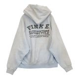 BOWWOW FINK E. HOODIE AGED サイズXL 定価36300円 スウェット ヴィンテージ加工 パーカー 25AW ライトブルー メンズ バウワウ【中古】6-0925T♪