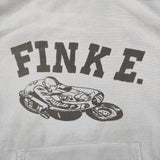 BOWWOW FINK E. HOODIE AGED サイズXL 定価36300円 スウェット ヴィンテージ加工 パーカー 25AW ライトブルー メンズ バウワウ【中古】6-0925T♪