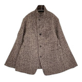 KAPTAIN SUNSHINE Tweed Square Jacket サイズ3 定価104500円 KSNA25FJK01 ツイード ジャケット 25AW ブラウン メンズ キャプテン サンシャイン【中古】6-0901T♪