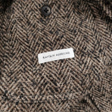 KAPTAIN SUNSHINE Tweed Square Jacket サイズ3 定価104500円 KSNA25FJK01 ツイード ジャケット 25AW ブラウン メンズ キャプテン サンシャイン【中古】6-0901T♪