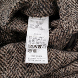 KAPTAIN SUNSHINE Tweed Square Jacket サイズ3 定価104500円 KSNA25FJK01 ツイード ジャケット 25AW ブラウン メンズ キャプテン サンシャイン【中古】6-0901T♪