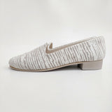 mina perhonen 未使用 kimallus シューズ aes7801 スリッポン 定価31900円 サイズ37 23.5cm スリッポン 26SS ホワイト ベージュ レディース ミナペルホネン【中古】6-0814G♪