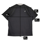 ADERERROR アダーエラー Product. 127 サイズM 定価20900円 ロゴプリント 半袖Ｔシャツ カットソー ノワール ブラック レディース【中古】6-0901S♪