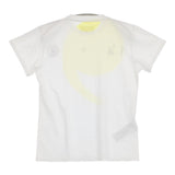 MAISON MARGIELA プリントTシャツ サイズS 広瀬すず着用モデル S51GC0503 S22816 半袖Ｔシャツ カットソー ホワイト イエロー レディース メゾンマルジェラ【中古】6-0901S♪