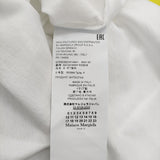 MAISON MARGIELA プリントTシャツ サイズS 広瀬すず着用モデル S51GC0503 S22816 半袖Ｔシャツ カットソー ホワイト イエロー レディース メゾンマルジェラ【中古】6-0901S♪