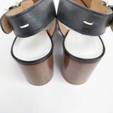 Maison Martin Margiela レザーサンダル サイズ37 S38WP0378 サンダル ブラック レディース メゾンマルタンマルジェラ【中古】6-0901G♪