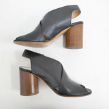 Maison Martin Margiela レザーサンダル サイズ37 S38WP0378 サンダル ブラック レディース メゾンマルタンマルジェラ【中古】6-0901G♪