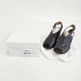 Maison Martin Margiela レザーサンダル サイズ37 S38WP0378 サンダル ブラック レディース メゾンマルタンマルジェラ【中古】6-0901G♪