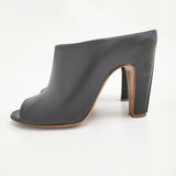 Maison Martin Margiela オープントゥヒールサンダル サイズ38 パンプス サンダル ブラック レディース メゾンマルタンマルジェラ【中古】6-0901G♪