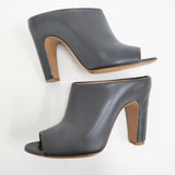 Maison Martin Margiela オープントゥヒールサンダル サイズ38 パンプス サンダル ブラック レディース メゾンマルタンマルジェラ【中古】6-0901G♪