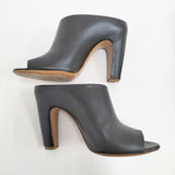 Maison Martin Margiela オープントゥヒールサンダル サイズ38 パンプス サンダル ブラック レディース メゾンマルタンマルジェラ【中古】6-0901G♪