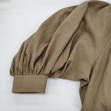 Ameri VINTAGE BALLOON SHORT BLOUSON バルーンショートブルゾン サイズM 定価27500円 ブルゾン ベージュ レディース アメリヴィンテージ【中古】6-0901M♪
