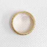 TIFFANY&Co. 18k Gold Woven Mesh Ring VINTAGE ヴィンテージ 18金イエローゴールド メッシュ 約9.5号 リング・指輪 ゴールド ユニセックス ティファニー【中古】6-0901G♪