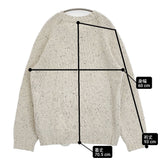 MAISON MARGIELA Distressed Sweater サイズXL S50GP0176 S16788 ダメージ加工 セーター ニット オフホワイト メンズ メゾンマルジェラ【中古】6-0901T♪