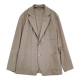 AURALEE WOOL FULLING FLANNEL JACKET サイズ3 A20AJ01CF 定価63800円 ウール テーラードジャケット ベージュ メンズ オーラリー【中古】6-0925T♪