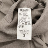 AURALEE WOOL FULLING FLANNEL JACKET サイズ3 A20AJ01CF 定価63800円 ウール テーラードジャケット ベージュ メンズ オーラリー【中古】6-0925T♪