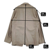 AURALEE WOOL FULLING FLANNEL JACKET サイズ3 A20AJ01CF 定価63800円 ウール テーラードジャケット ベージュ メンズ オーラリー【中古】6-0925T♪