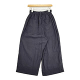 ARTS&SCIENCE ZANINI コットン ワイド イージーパンツ サイズ0 パンツ 25SS ネイビー レディース アーツ&サイエンス【中古】6-0901G♪