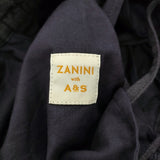 ARTS&SCIENCE ZANINI コットン ワイド イージーパンツ サイズ0 パンツ 25SS ネイビー レディース アーツ&サイエンス【中古】6-0901G♪