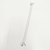 PHILIPPE AUDIBERT 25SS NOBLE別注 Carol nec 定価18150円 25091250001630 アクセサリー ネックレス シルバー レディース フィリップ オーディベール【中古】6-1012G◎
