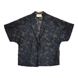UNITED ARROWS カットジャガードジャケット ウォッシャブル サイズ38 定価31900円 テーラードジャケット 26SS ネイビー レディース ユナイテッドアローズ【中古】6-0901S♪