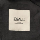 JOURNAL STANDARD L'essage シアー無地ドルマンジャケット 定価33000円 ジャケット 26SS ブラック レディース ジャーナルスタンダードレサージュ【中古】6-0901M♪