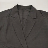 JOURNAL STANDARD L'essage シアー無地ドルマンジャケット 定価33000円 ジャケット 26SS ブラック レディース ジャーナルスタンダードレサージュ【中古】6-0901M♪