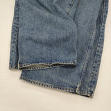 JOURNAL STANDARD L'essage サイドタックデニムパンツ サイズ38 定価24200円 ワイド デニムパンツ 26SS ブルー レディース ジャーナルスタンダードレサージュ【中古】6-0901G♪