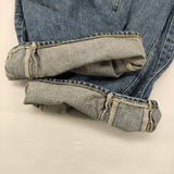 JOURNAL STANDARD L'essage サイドタックデニムパンツ サイズ38 定価24200円 ワイド デニムパンツ 26SS ブルー レディース ジャーナルスタンダードレサージュ【中古】6-0901G♪