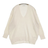 JOURNAL STANDARD テープヤーンニュアンスVプルオーバー 定価14300円 セーター ニット 26SS ナチュラル アイボリー レディース ジャーナルスタンダード【中古】6-0901M♪