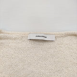 JOURNAL STANDARD テープヤーンニュアンスVプルオーバー 定価14300円 セーター ニット 26SS ナチュラル アイボリー レディース ジャーナルスタンダード【中古】6-0901M♪