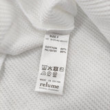 JOURNAL STANDARD relume 新品 TCワッフルオーバーサイズロングスリーブTシャツ 長袖Ｔシャツ カットソー ロンＴ 25SS ホワイト レディース ジャーナルスタンダードレリューム【中古】6-0901M♪