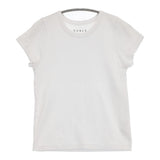 NOBLE スビンコットンスムースコンパクトTシャツ 無地 半袖Ｔシャツ カットソー 26SS ホワイト レディース ノーブル【中古】6-0901S♪