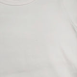 NOBLE スビンコットンスムースコンパクトTシャツ 無地 半袖Ｔシャツ カットソー 26SS ホワイト レディース ノーブル【中古】6-0901S♪