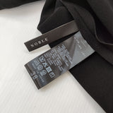 NOBLE コンフォートジャージー2WAYワンピース サイズ38 定価24200円 ノースリーブ ワンピース 26SS ブラック レディース ノーブル【中古】6-0901S♪