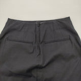 SLOBE IENA リネンmixストレッチタイトスカート サイズ38 定価11550円 ロングスカート 26SS ブラック レディース スローブイエナ【中古】6-0901G♪