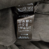 FRAMeWORK フレンチリネンシャツワンピース 定価20900円 バンドカラーシャツドレス ワンピース 26SS ブラック レディース フレームワーク【中古】6-0901M♪