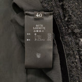 FOXEY BOUTIQUE 日本製 ボレロ サイズ40 日本製 ボタンレス ノーカラージャケット ブラック レディース フォクシー ブティック【中古】6-0901T♪