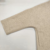 evam eva wool tweed short coat E233T138 定価48400円 ウールツイードショートコート ジャケット 23AW アイボリー レディース エヴァムエヴァ【中古】6-1009T♪